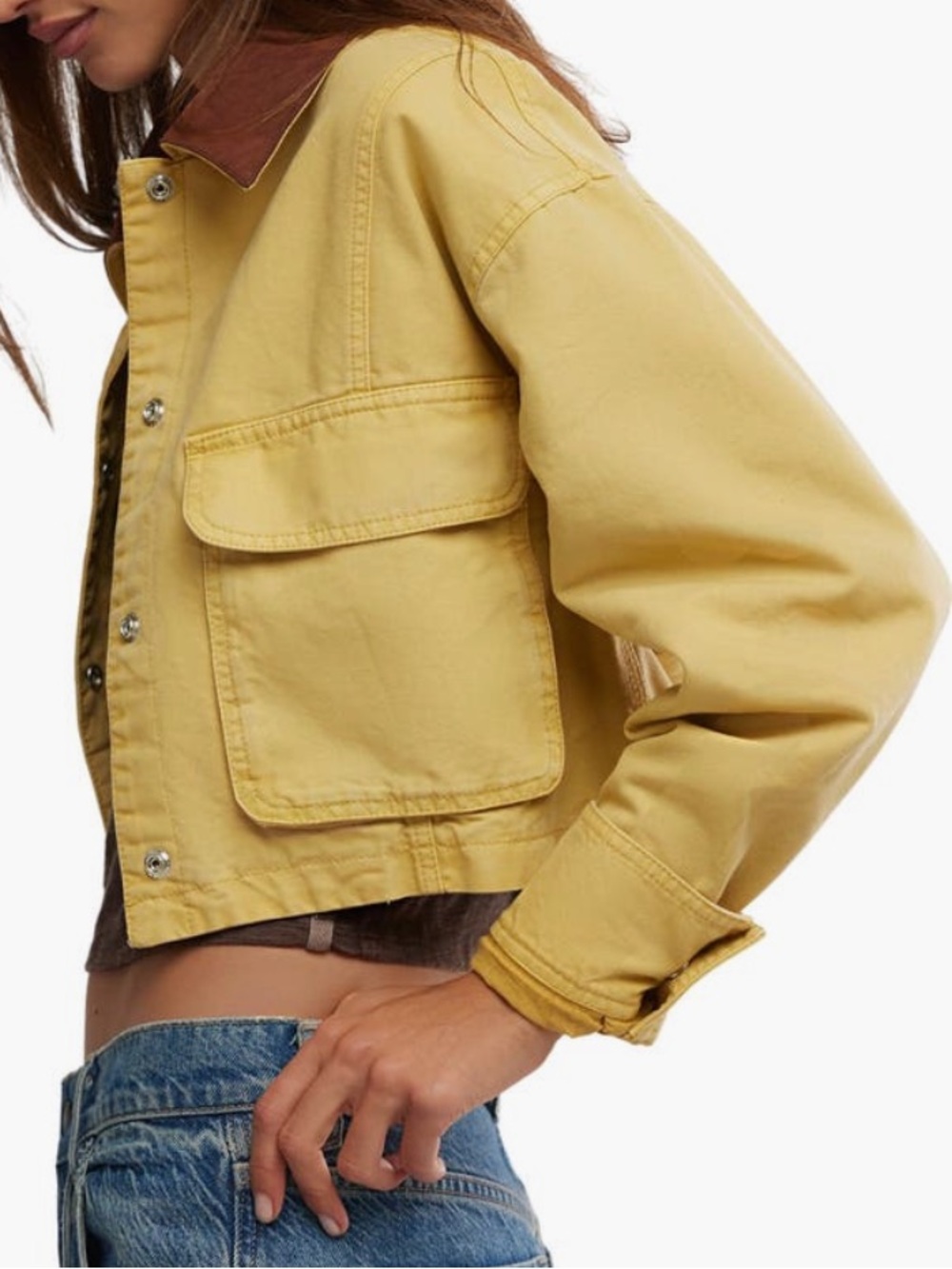 Free people We the free maths workwear jacket - Picture 3 of 11